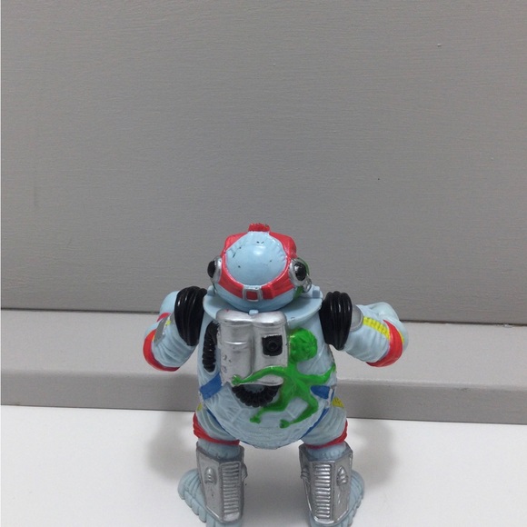 Vintage Teenage Mutant Ninja Turtles TMNT Raphael space Astronaut Figure 1990 - Picture 4 of 8